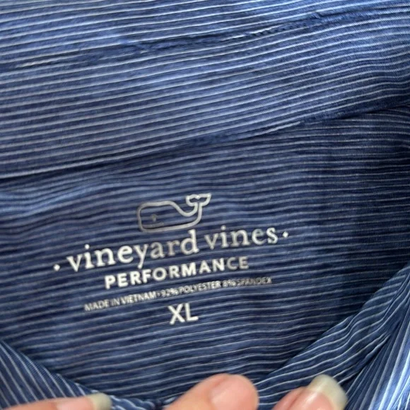 Vineyard Vines Performance Polo. Size XL (791B) - Picture 7 of 11